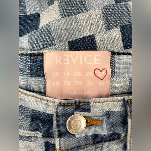 Revice Denim Jeans in Patchwork - Picture 3 of 6